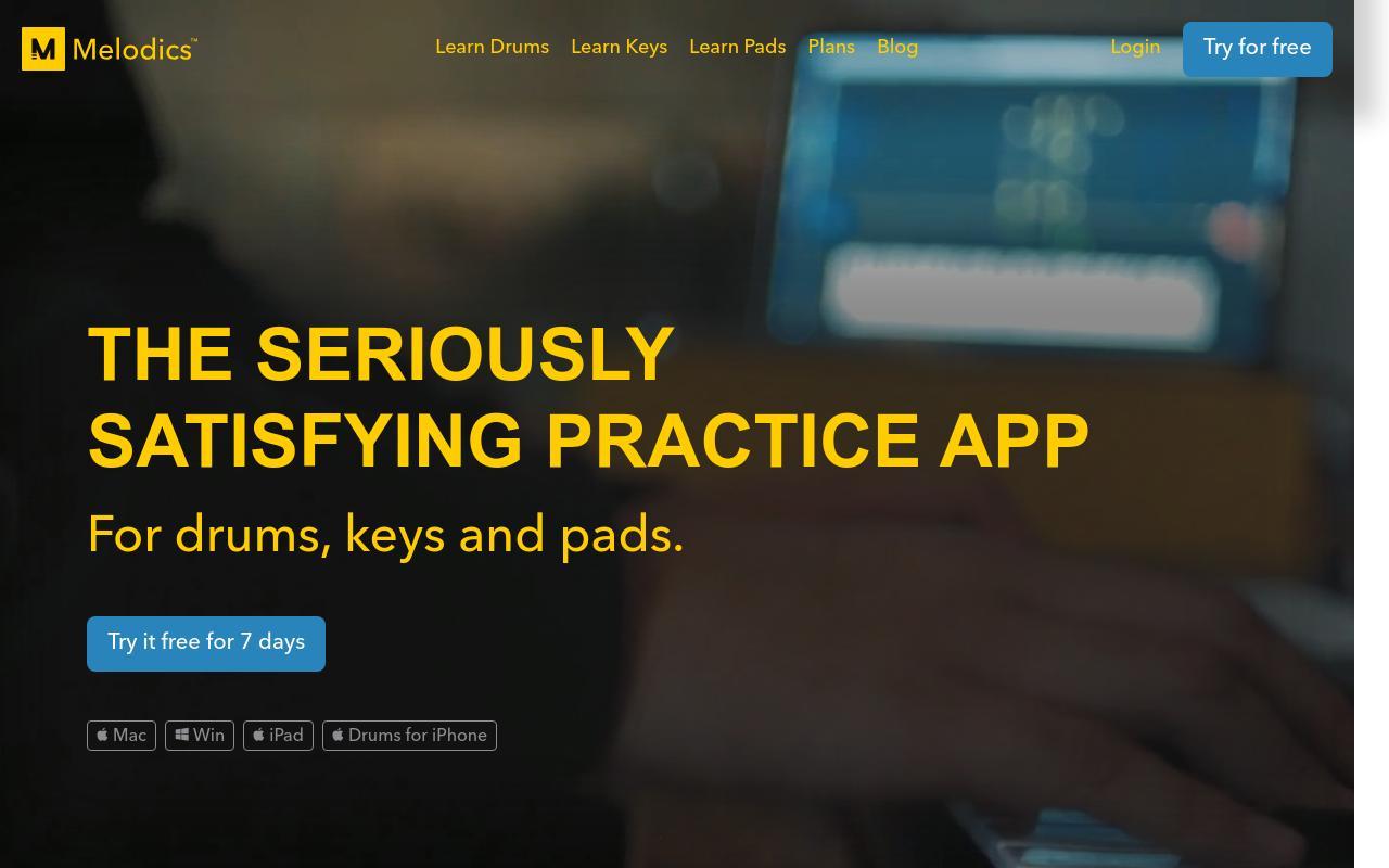 Melodics screenshot