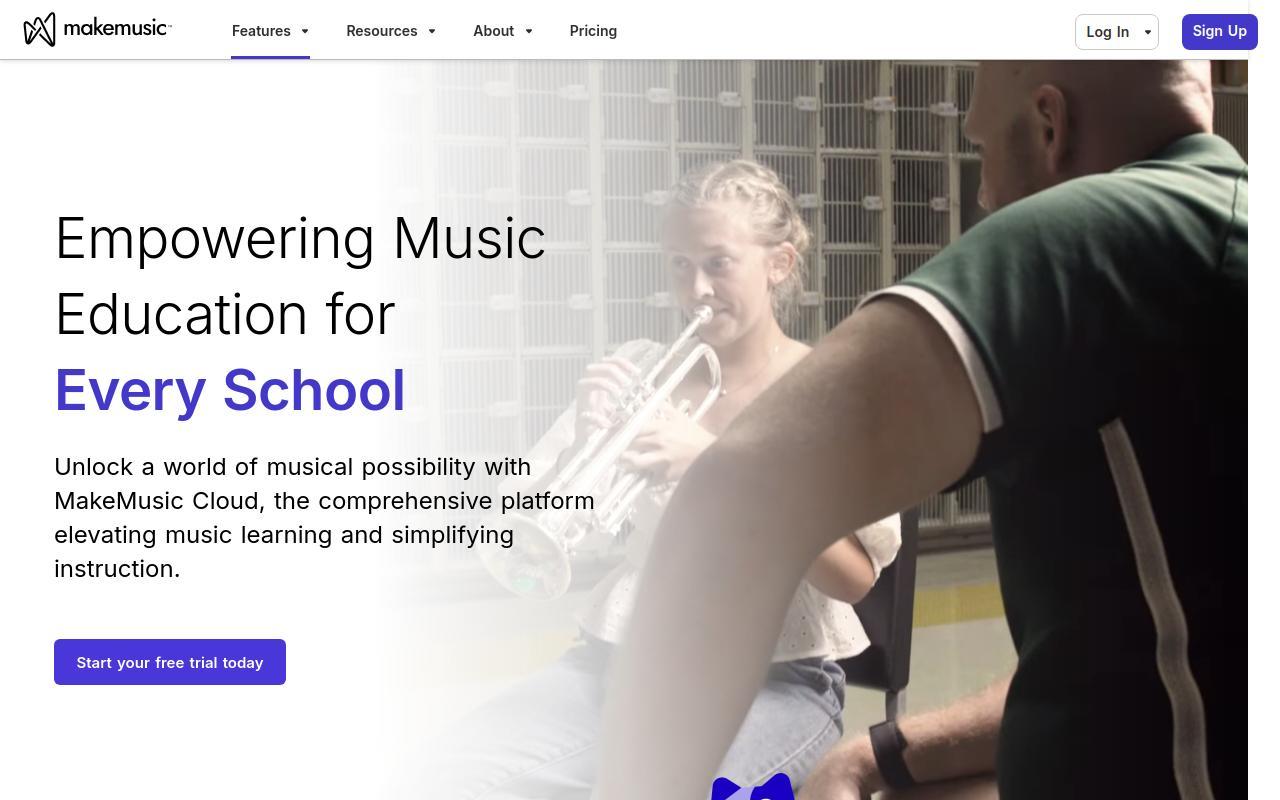 MakeMusic Cloud screenshot